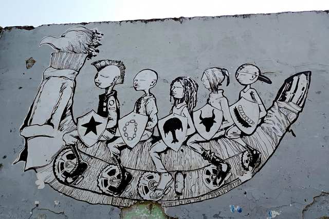 Fumes - Yogyakarta Wall Art - photo by LUCI FERRERO