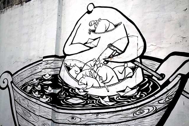 Fumes - Yogyakarta Wall Art - photo by LUCI FERRERO