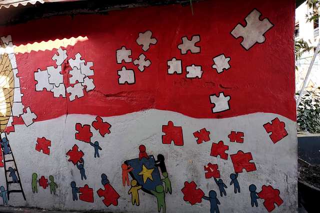 Fumes - Yogyakarta Wall Art - photo by LUCI FERRERO